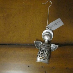 Chico's Metal angel Ornament  NEW